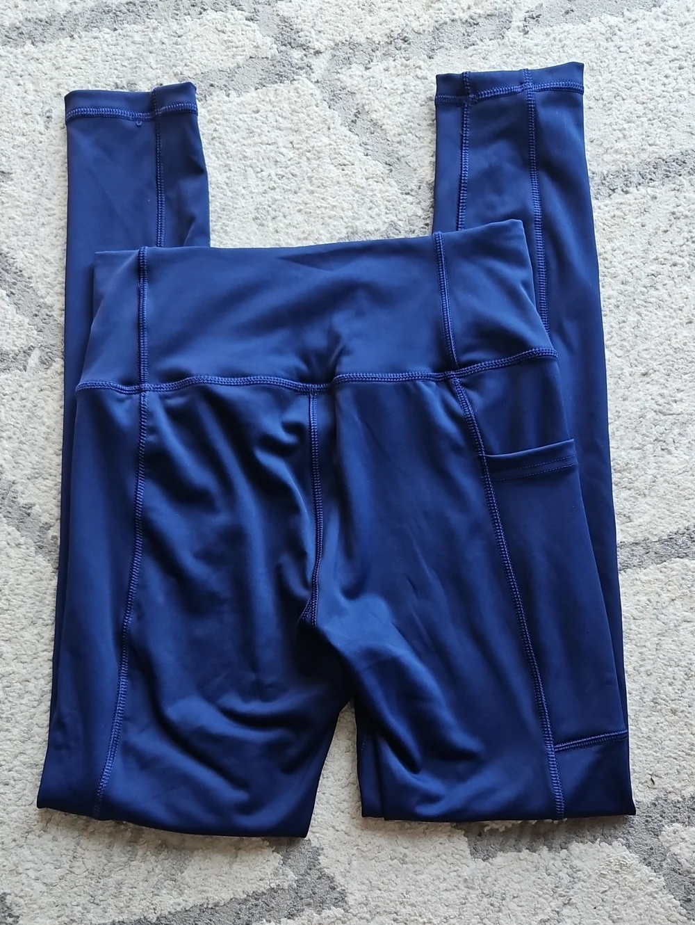 NEW! Adidas Dark Blue 7/8 Leggings Size S